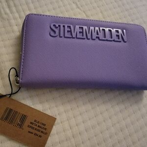 Steve Madden Metal Mauve Wallet